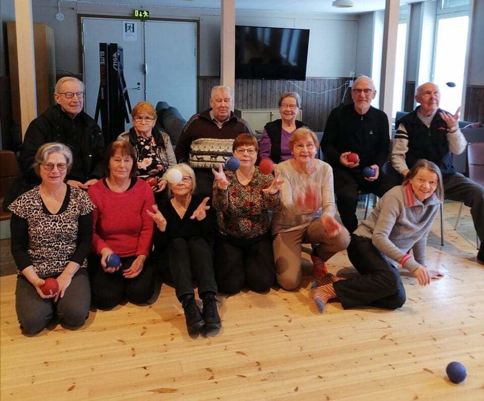 Bocciaa oli tiistaina 10.3.2026 pelaamassa tämä iloinen joukkio.